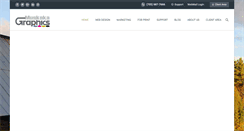 Desktop Screenshot of muskokagraphics.com